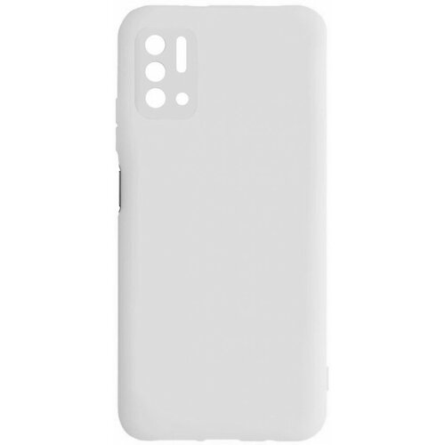 накладка силиконовая silicone cover для xiaomi redmi note 9 pro xiaomi redmi note 9s бирюзовая Накладка силиконовая Silicone Cover для Xiaomi Redmi Note 10T / Xiaomi Redmi Note 10 5G / Poco M3 Pro белая