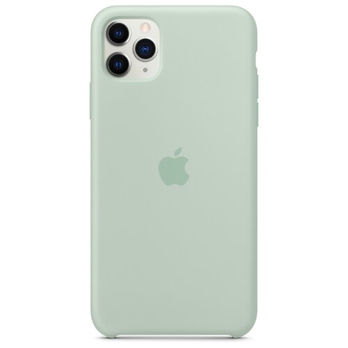 фото Чехол Apple силиконовый для Apple iPhone 11 Pro Max голубой берилл