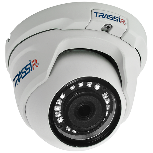 Камера видеонаблюдения TRASSIR TR-D2S5 (2.8 MM) белый видеокамера ip trassir tr d3121ir1 3 6 3 6мм цветная корп белый