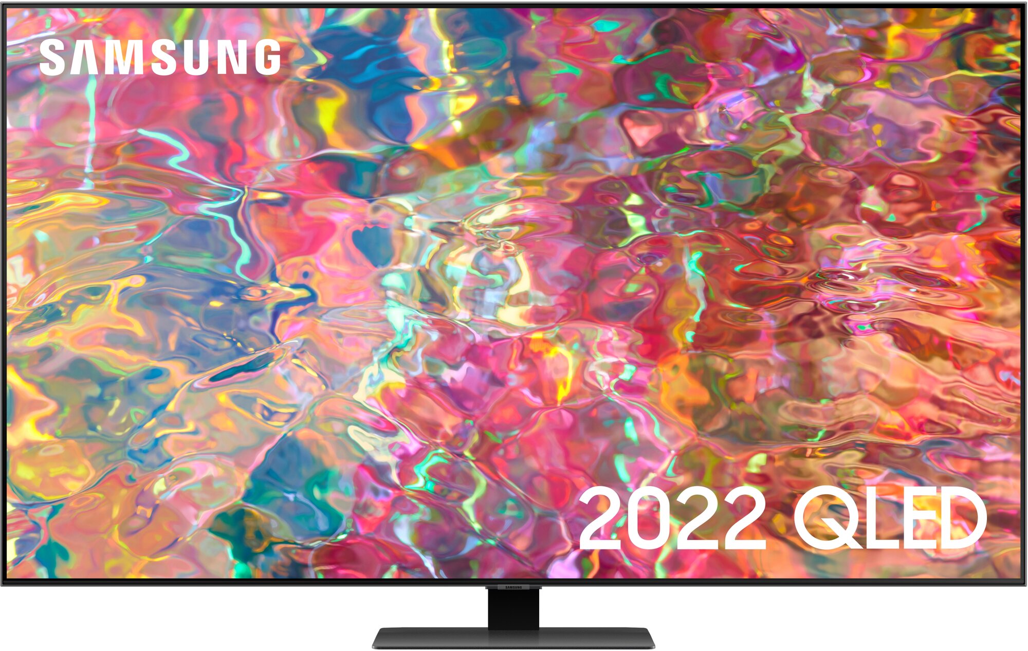 65" Телевизор Samsung QE65Q80BAU 2022 HDR, QLED, LED, carbon