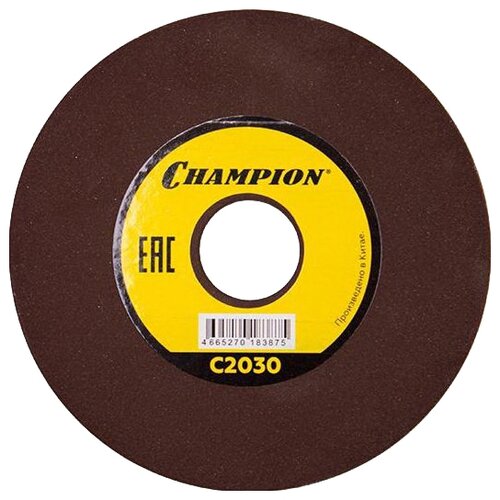 Заточной диск CHAMPION 108х3.2х22.2 мм C2030 16110654 диск заточной champion 3 8pm 0 325 1 4 108х3 2х22 2