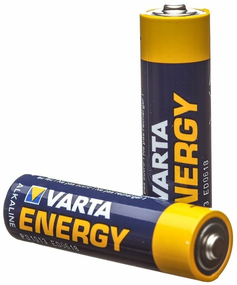 Батарейка Varta ENERGY LR6 AA BL10 Alkaline 1.5V (4106) (10/200/36000) Varta ENERGY LR6 AA (04106229491) - фото №4