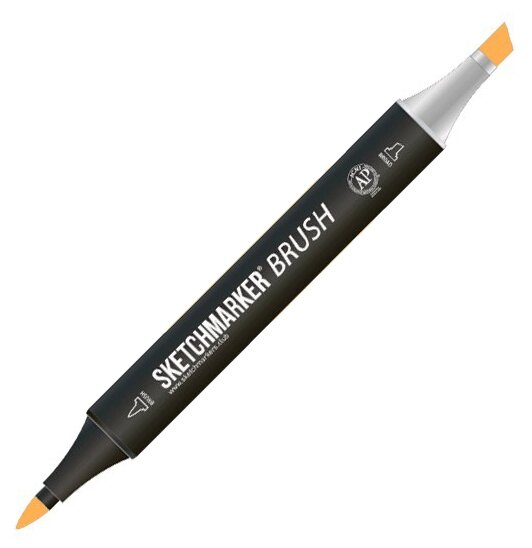 Маркер Sketchmarker Brush двухсторонний на спирт.основе цв.O53 Песок коричневый