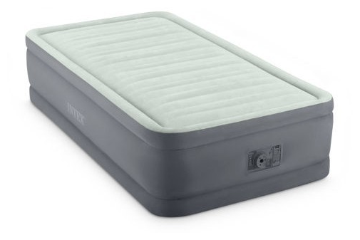 Кровать надувная со встроенным насосом Intex Premaire I Elevated Airbed Twin 99*191*46см 64902