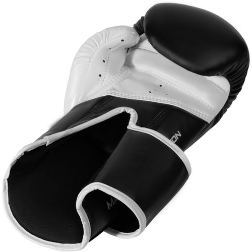 Перчатки боксерские REYVEL, серия 80, 14 унций, черные, New Logo