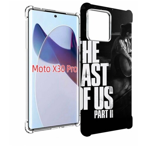 Чехол MyPads The Last of Us Part II Элли для Motorola Moto X30 Pro задняя-панель-накладка-бампер