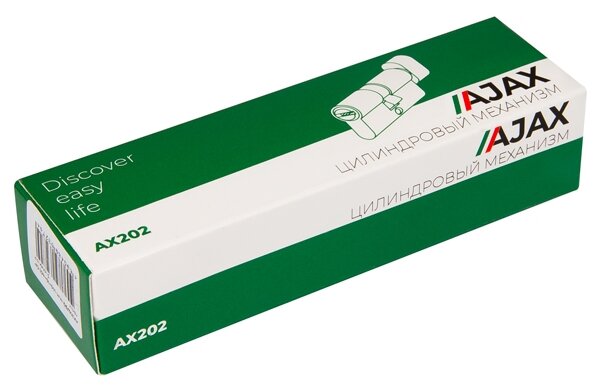 Цилиндровый механизм с вертушкой AJAX AX202/70 mm 30+10+30 CP хром 5 кл. 39871 - фотография № 2