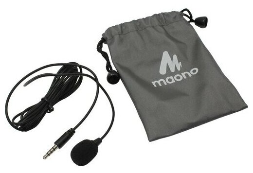 Петличный микрофон Maono AU-402L Black