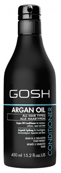 GOSH кондиционер Argan Oil с аргановым маслом, 450 мл