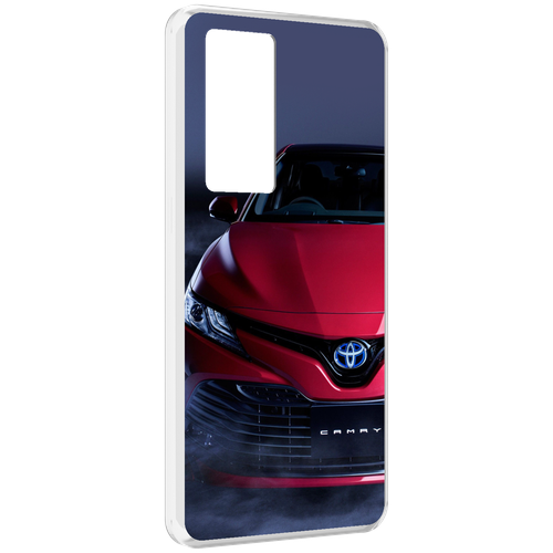 Чехол MyPads toyota тойота 1 для Realme GT Master Explorer Edition задняя-панель-накладка-бампер