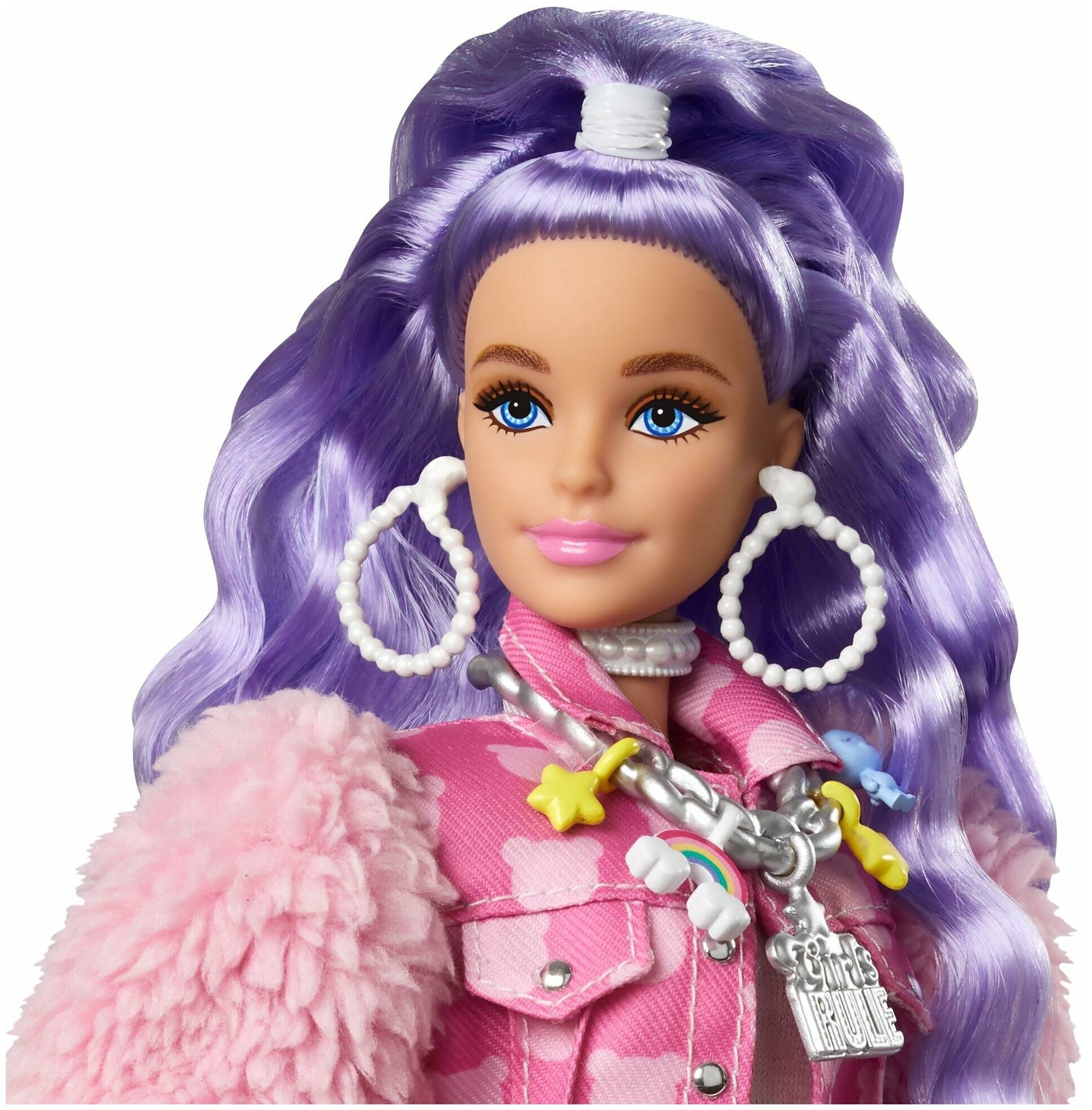 Barbie Кукла Экстра Милли с сиреневыми волосами - фото №8
