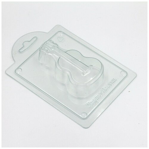 Гитара шестиструнная форма из толстого ПВХ для шоколада