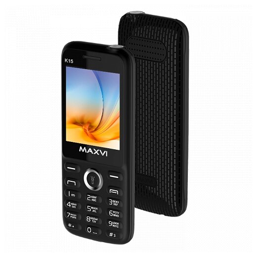 Мобильный телефон MAXVI K15 Black