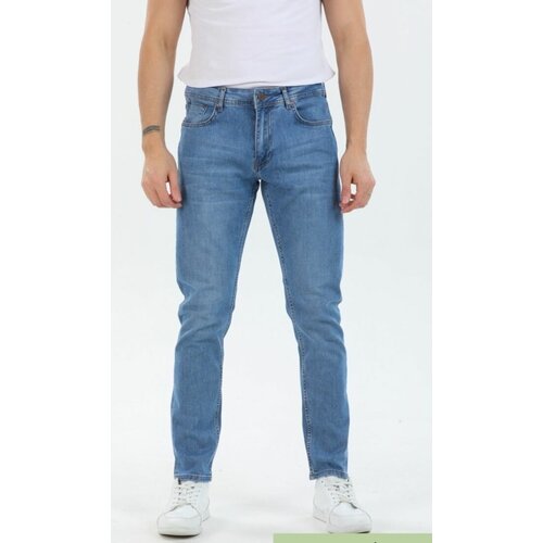 Джинсы Motor Jeans, размер W36/L32, синий джинсы quiksilver размер w36 l32 синий