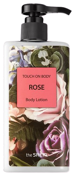 Лосьон для тела c экстрактом розы The Saem Touch On Body Rose Body Lotion (300мл.)