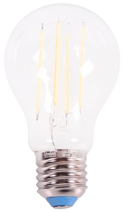Лампа светодиодная Filament груша 10(100)W Е-27 А-60 тип UNEL sky белый свет UL-00002626 - фотография № 11