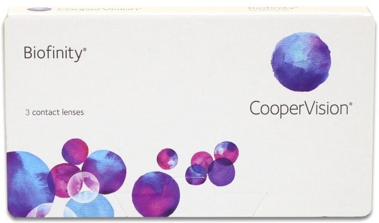 "  CooperVision Biofinity (3 ) +5.75 R 8.6, , "