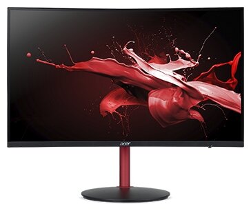 Монитор Acer 27" Gaming Nitro XZ272UPbmiiphx 2560x1440 VA WLED 165Гц 1ms Curved FreeSync HDMI DisplayPort