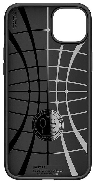 Чехол Spigen Liquid Air (ACS04891) для Apple iPhone 14 Plus (Matte black)