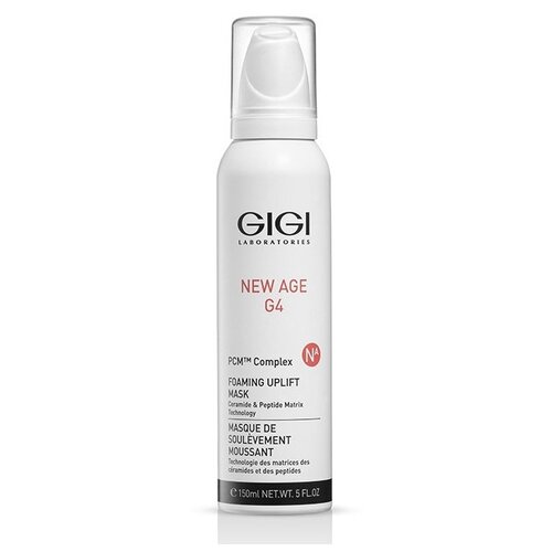 GIGI New Age G4 FOAMING UPLIFT Маска-мусс лифтинг, 150мл gigi маска gigi new age la mousse foaming mask экспресс лифтинг для лица 140 мл