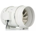 Малошумный канальный вентилятор Dastech HF-200P (производительность 840 м³/час, давление 352 Па, уровень шума 63 Дб) - изображение