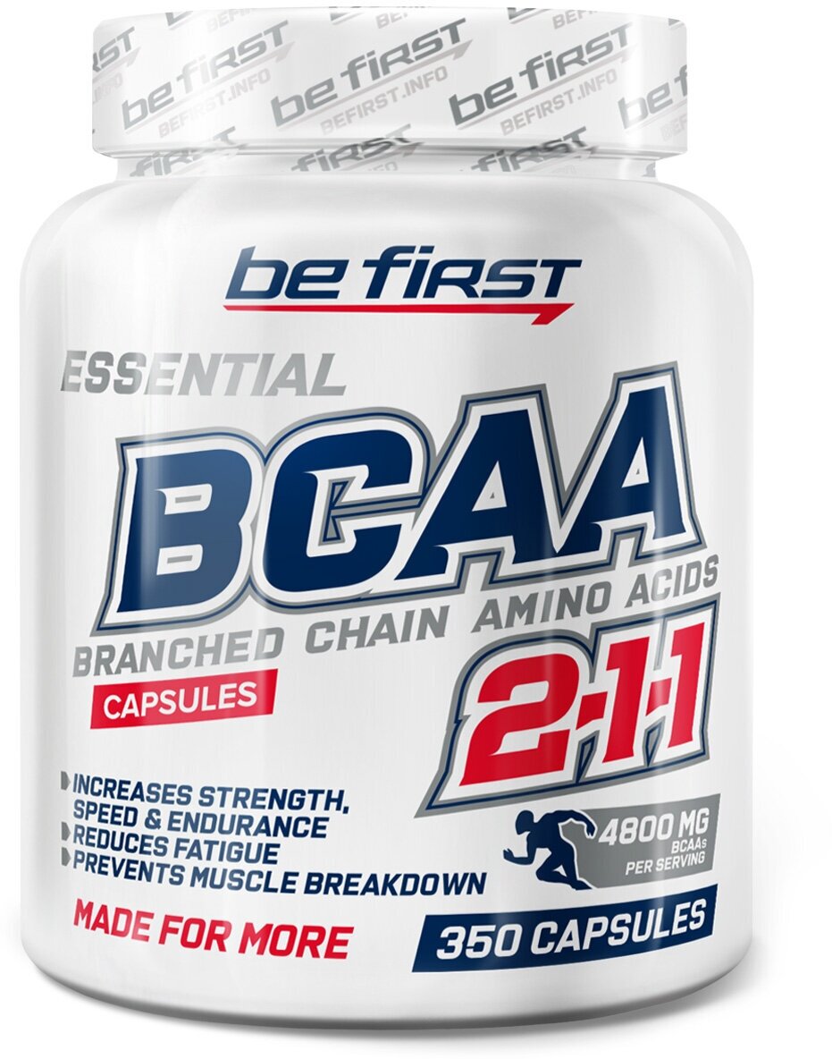 Be First BCAA Capsules 350 капсул (Be First)