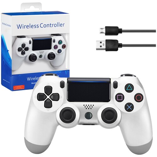 Геймпад Vivaplus для PS4 белый 1850₽