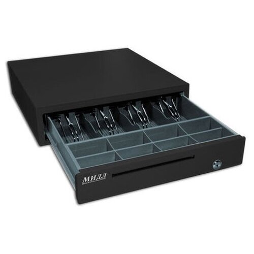 Денежный ящик мидл 1.0/К0 малый Black