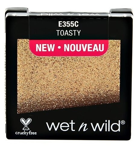 Wet n Wild Гель-блеск для лица и тела Color Icon Glitter Single, Тон E355c toasty