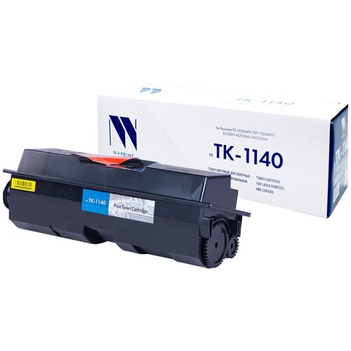 комплект 3 шт картридж совм nv print tk 1140 черный для kyocera fs 1035mfp 1135mfp 7200стр Картридж TK-1140 для Kyocera ECOSYS M2035DN/ ECOSYS M2535DN