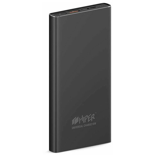 Внешний аккумулятор Power Bank HIPER MPS10000 темно-серый 447000₽