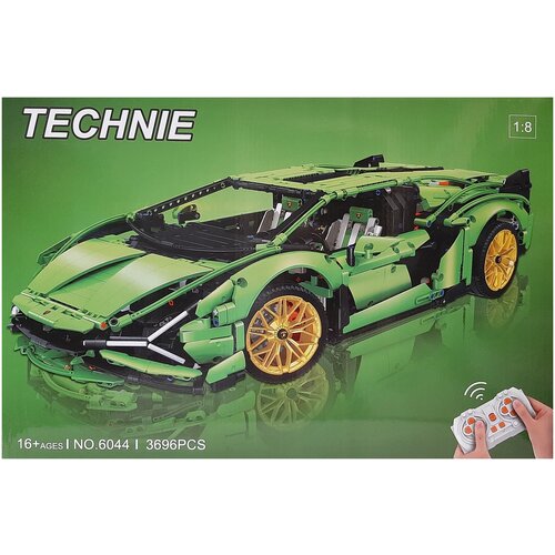 Конструктор Technie Машина Ламборгини Lamborghini Sian FKP 37 (1:8) 3696 деталей