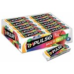 «Impulse», жевательная резинка со вкусом Multi-Frutti, без сахара, 14 г (упаковка 30 шт.) - изображение