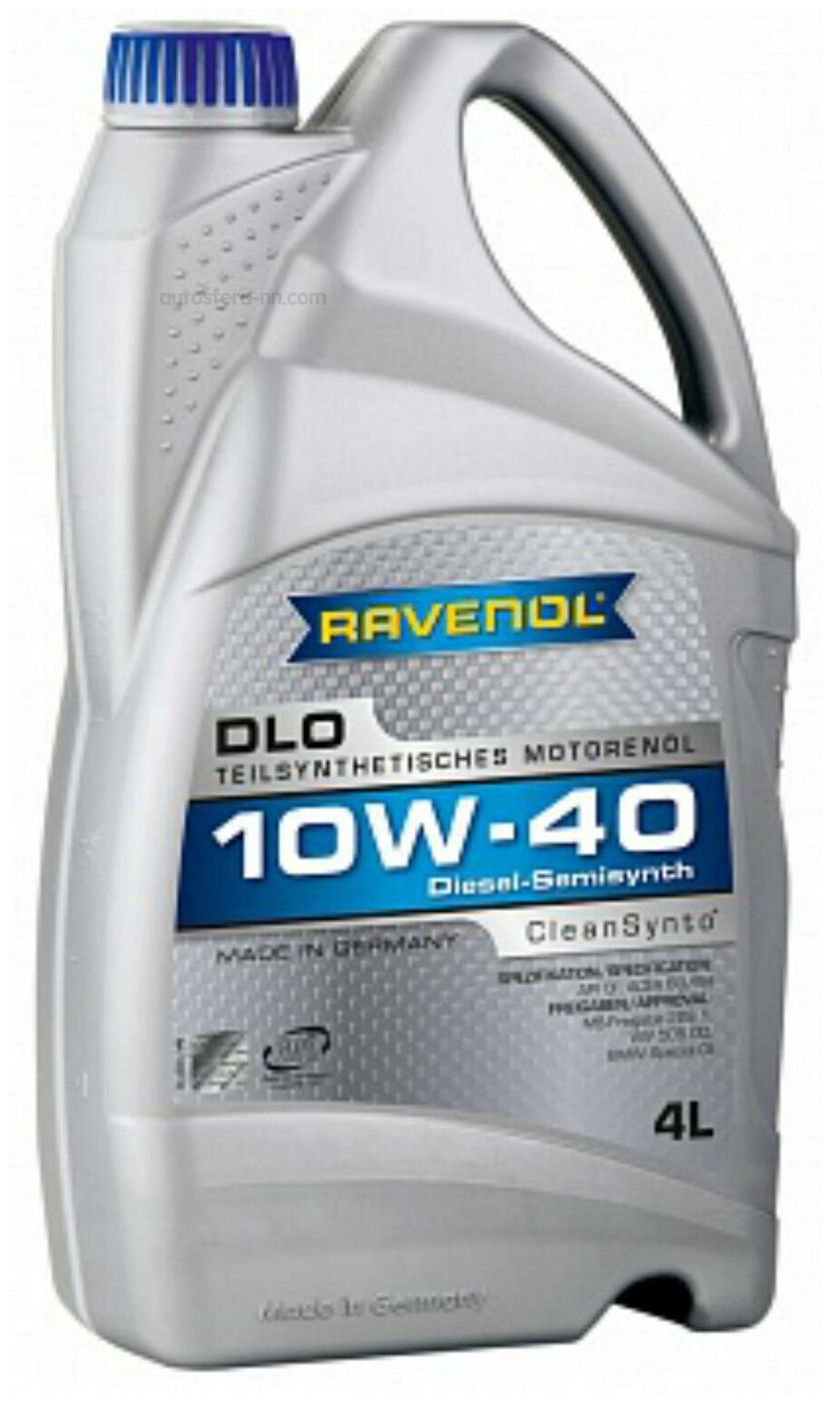 Масло моторное DLO 10W-40 4л (полусинтетика+ПАО)