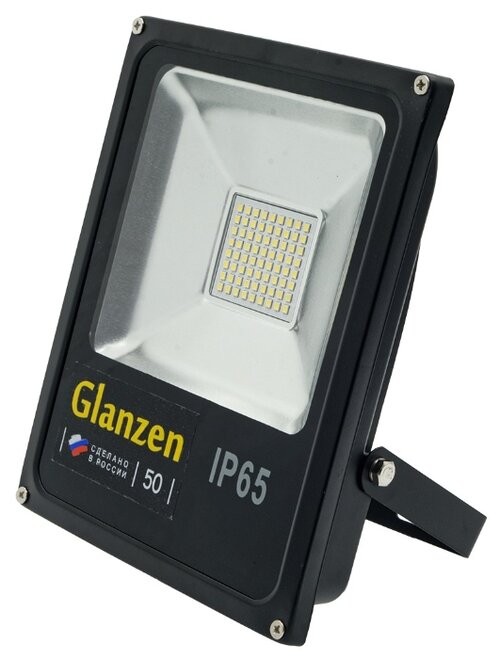 Прожектор светодиодный Glanzen FAD-0005-50, 50 Вт, свет: холодный белый