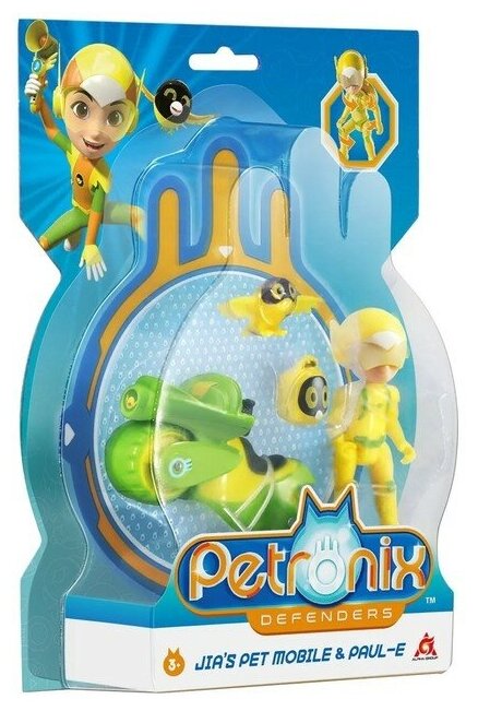 Набор игровой Petronix Пэтмобиль и фигурка героя Джии 40608