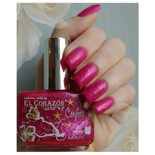 EL Corazon Лак для ногтей Confetti, 16 мл, 518А