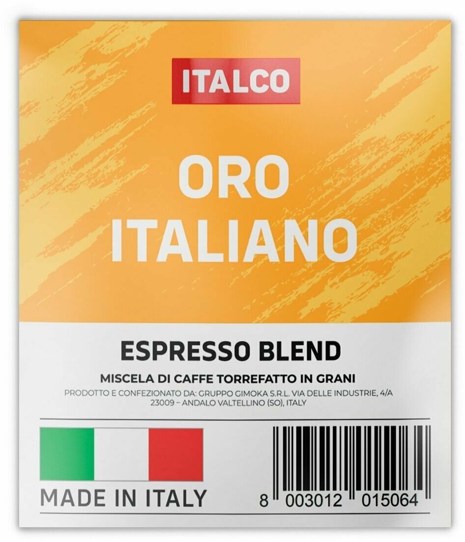 Кофе в зернах Italco Oro Italiano 1000 г