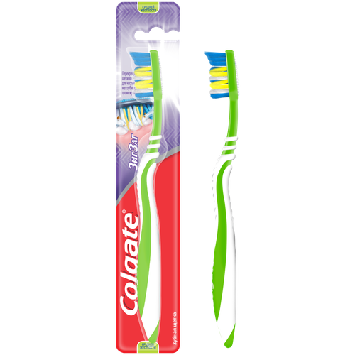 Зубная щетка Colgate ЗигЗаг средняя