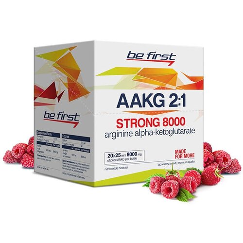 BeFirst, AAKG 8000 STRONG, 20 ампул (Цитрусовый микс) be first aakg 2 1 strong 8000 20 ампул цитрусовый микс