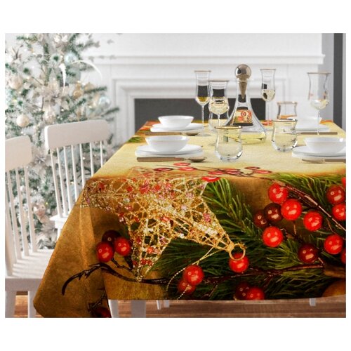 фото Скатерть aladdin (120х145 см) сирень