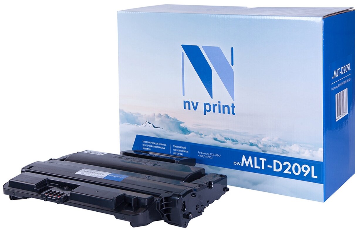 Лазерный картридж NV Print NV-MLTD209L для Samsung ML-2855ND, SCX-4824FN, 4826FN, 4828FN (совместимый, чёрный, 5000 стр.)