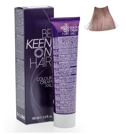 KEEN Be Keen on Hair крем-краска для волос XXL Colour Cream, 9.11 hellblond asch