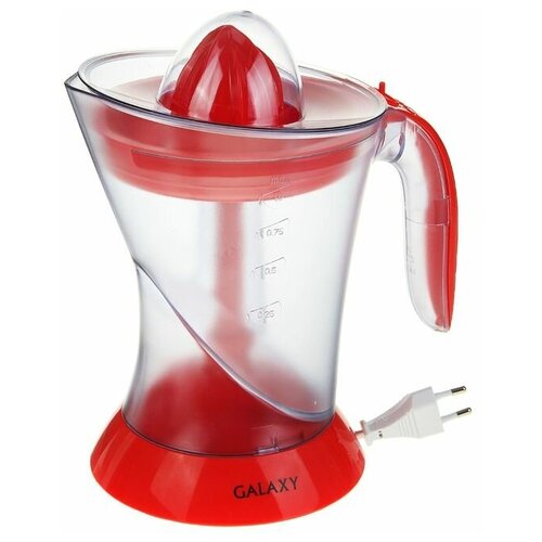 Соковыжималка Galaxy GL 0852 для цитрусовых 50 Вт 1 л красная 136300₽