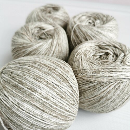 Пряжа для вязания интерьерных вещей Хлопок ручного окрашивания Home Denim Cotton 500гр, 400м/100гр
