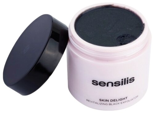 Sensilis скраб для лица Skin Delight Revitalizing Black Exfoliator.