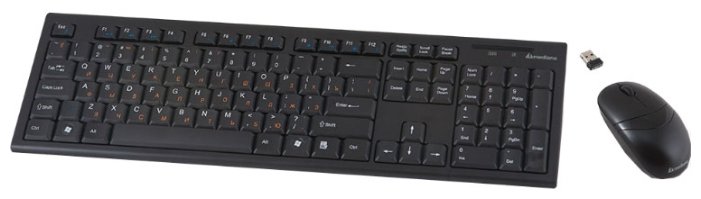Клавиатура и мышь Mediana KM-326 Black USB
