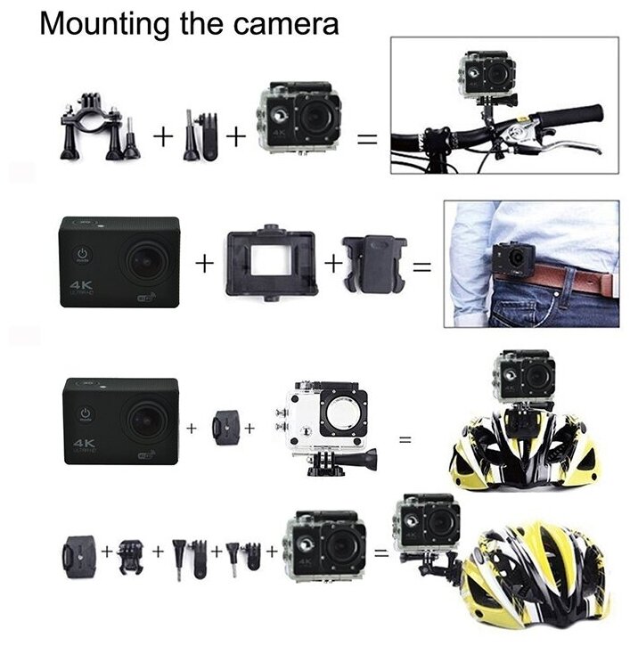 A9 Action Camera 16GSD card Included