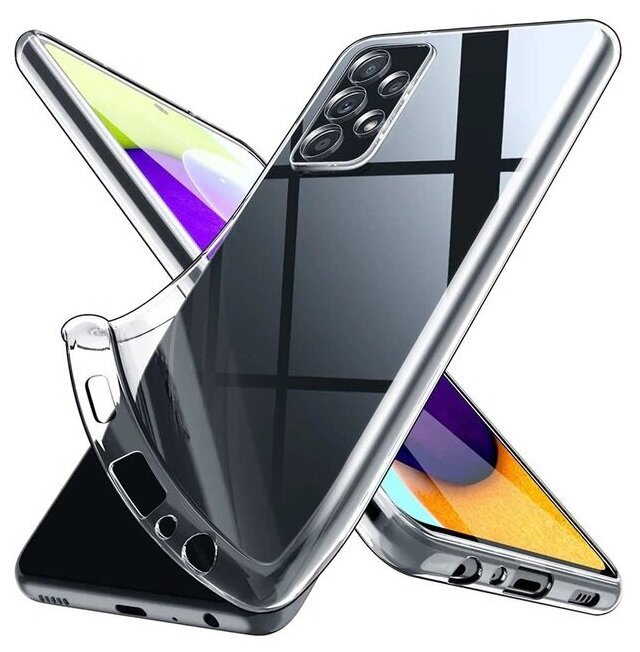 Силиконовый чехол - накладка для Samsung Galaxy A73 5G / чехол на Самсунг A73