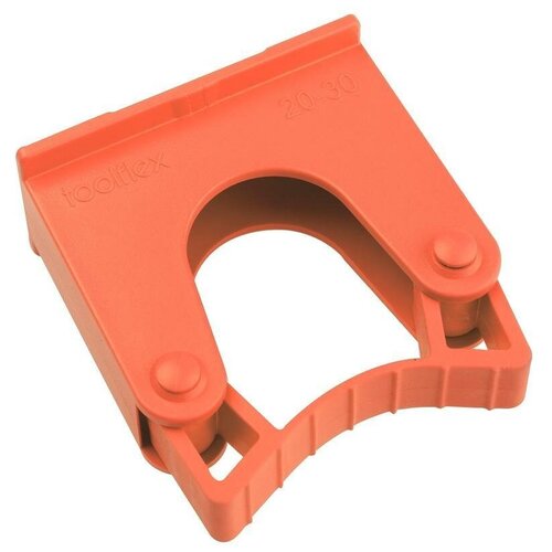 Зажим для щеток и рукояток Hillbrush диаметр 20-30 мм красный